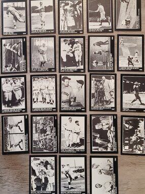Vintage '92 Babe Ruth NY Yankees Megacards Lot of 23 Assorted